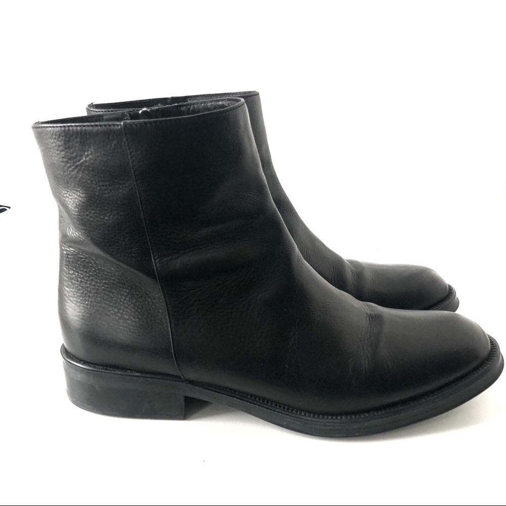 Bruglia Leather Ankle Boots Size 8